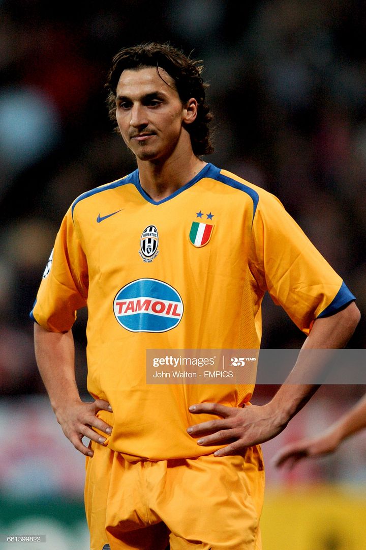 Juventus 05/06 #9 IBRAHIMOVIC 3rd Awaykit Nameset Printing